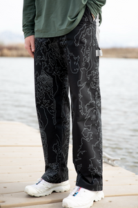 Topography Escape Pant - Black (PREORDER)