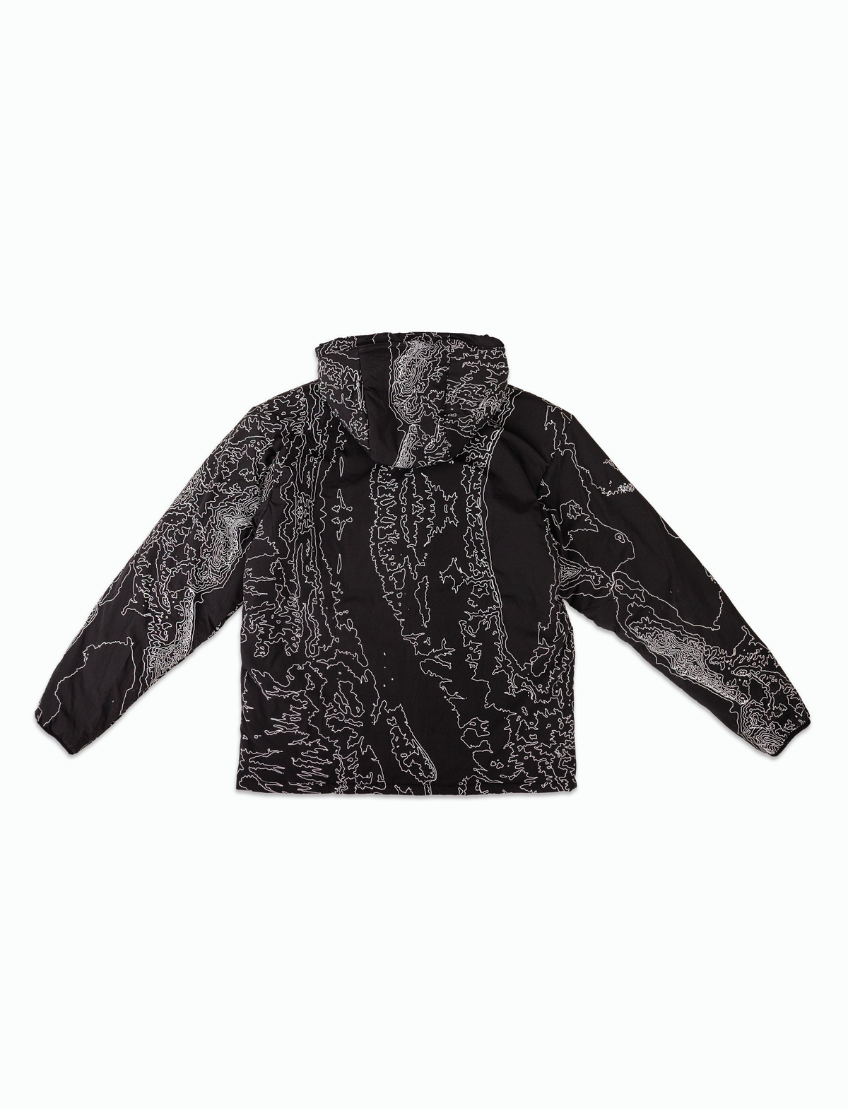 ALPINE ZIP UP [BLACK TOPO]