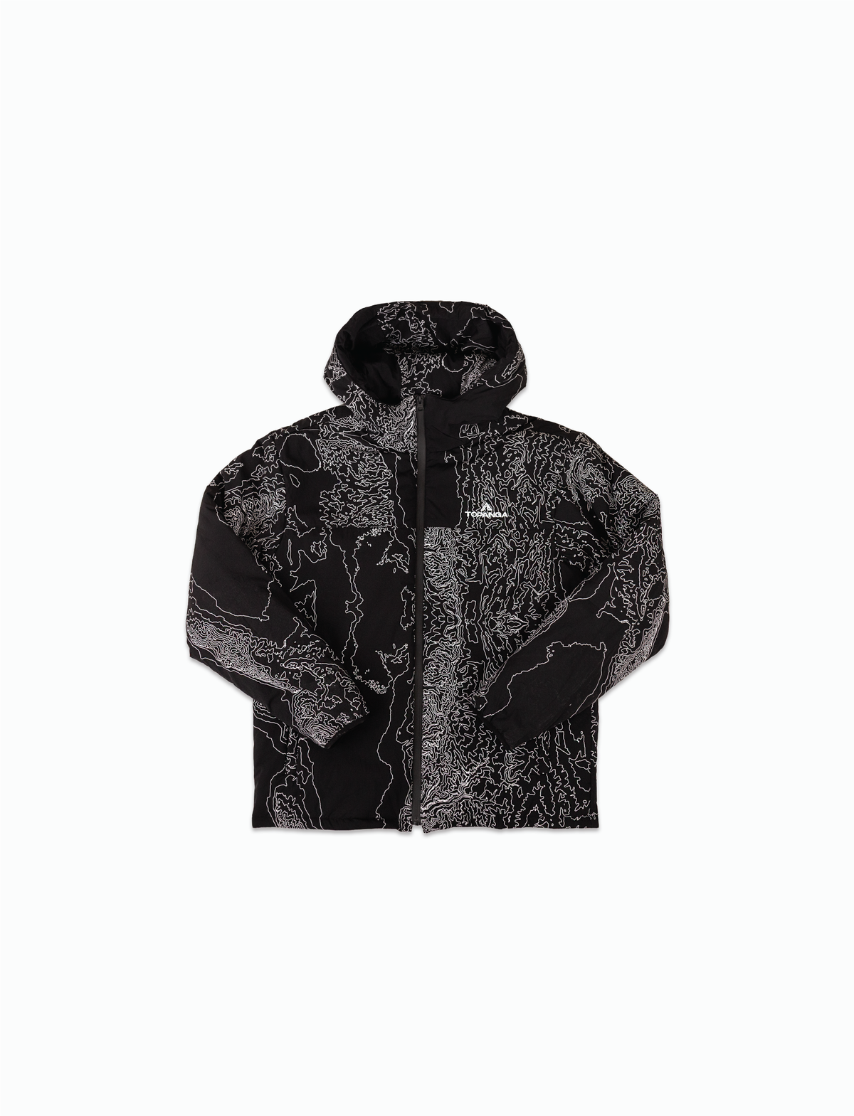 ALPINE ZIP UP [BLACK TOPO]