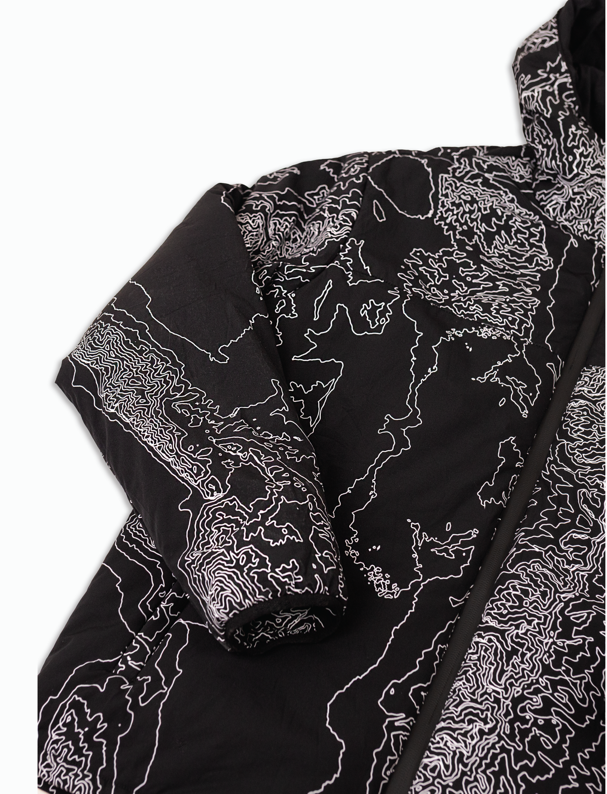 ALPINE ZIP UP [BLACK TOPO]