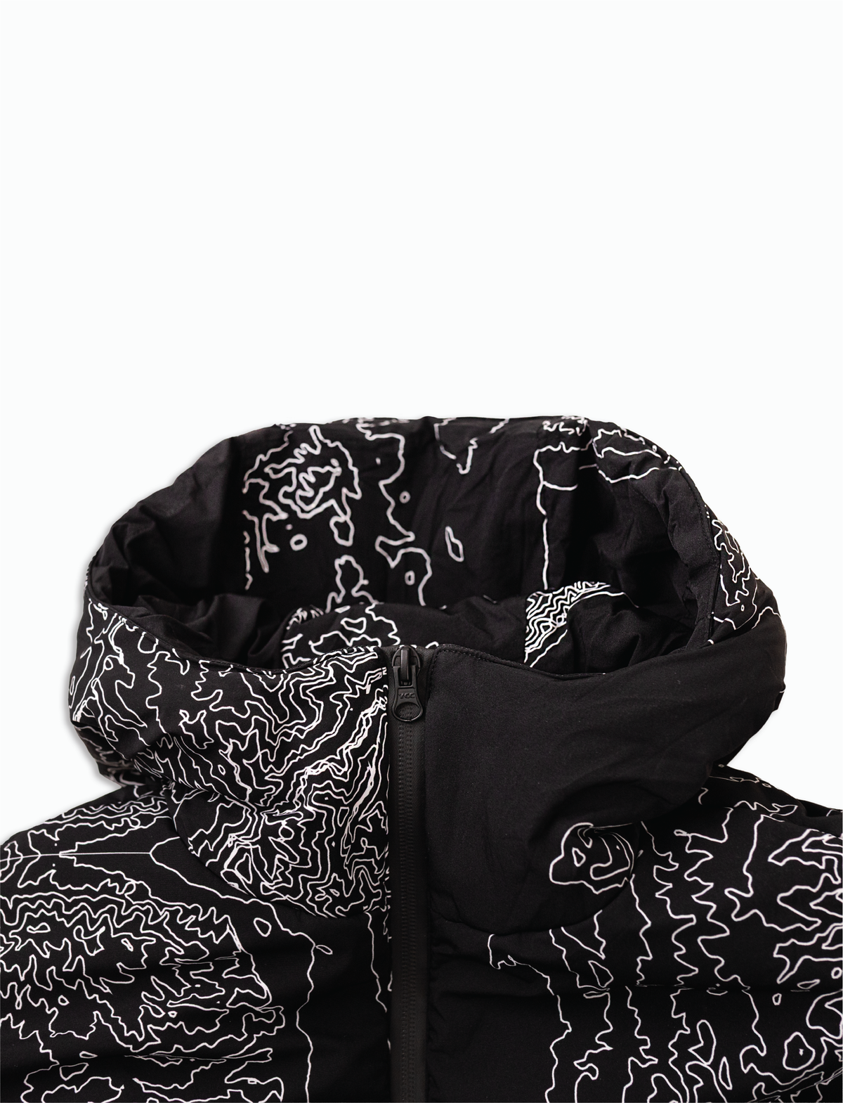 ALPINE ZIP UP [BLACK TOPO]