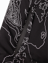 ALPINE ZIP UP [BLACK TOPO]
