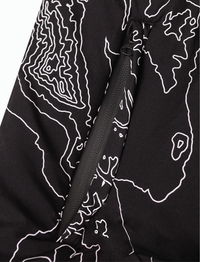 ALPINE ZIP UP [BLACK TOPO]