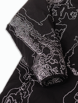 ALPINE ZIP UP [BLACK TOPO]