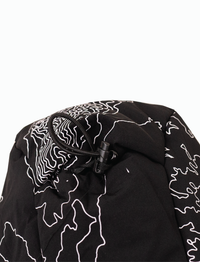 ALPINE ZIP UP [BLACK TOPO]