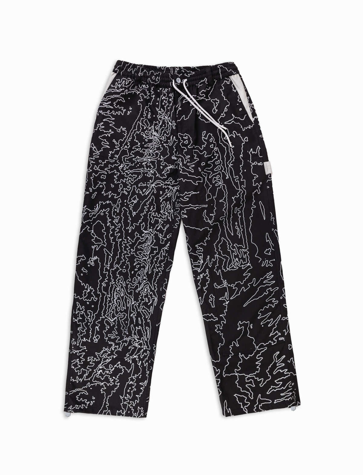 TOPOGRAPHY ESCAPE PANT [BLACK]