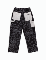 TOPOGRAPHY ESCAPE PANT [BLACK]