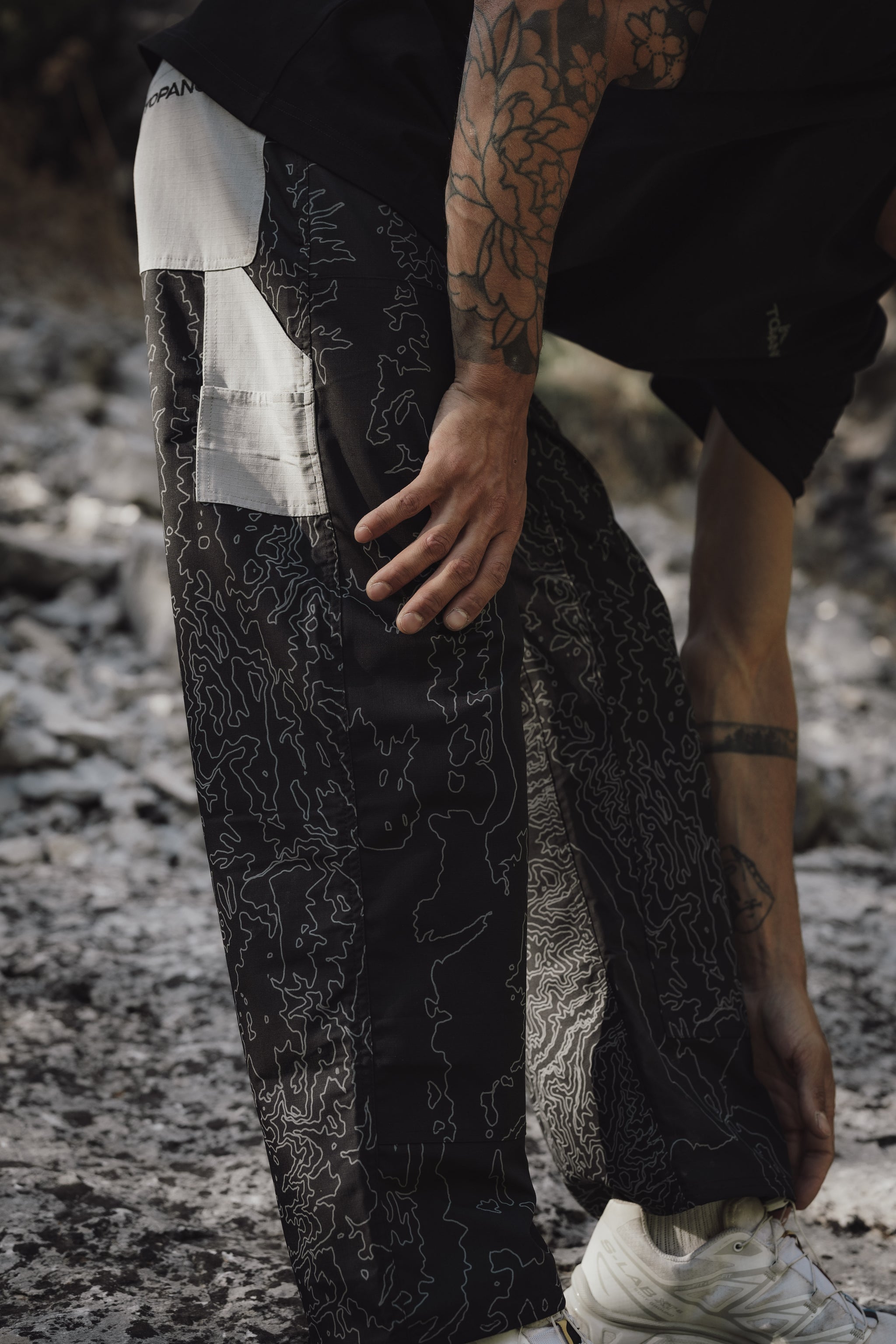 Topography Escape Pant - Black (PREORDER)