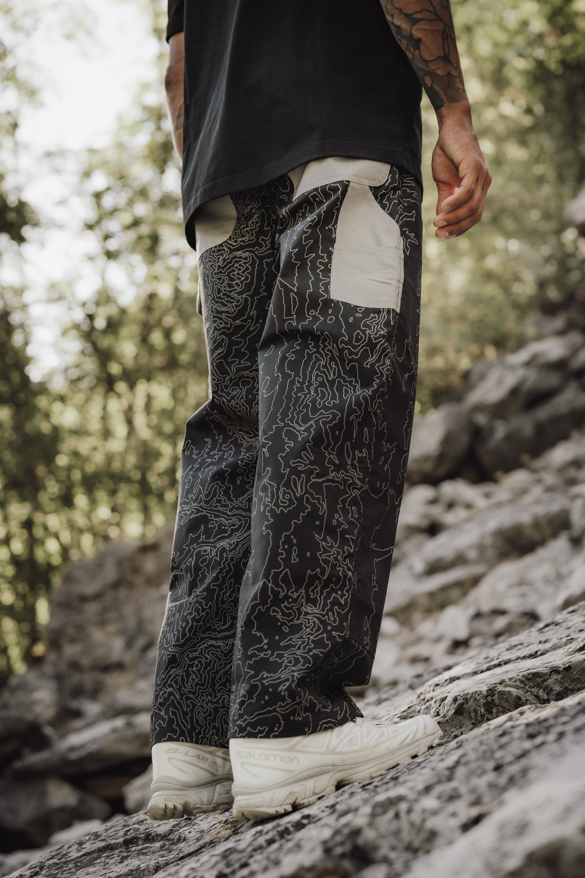 Topography Escape Pant - Black (PREORDER)
