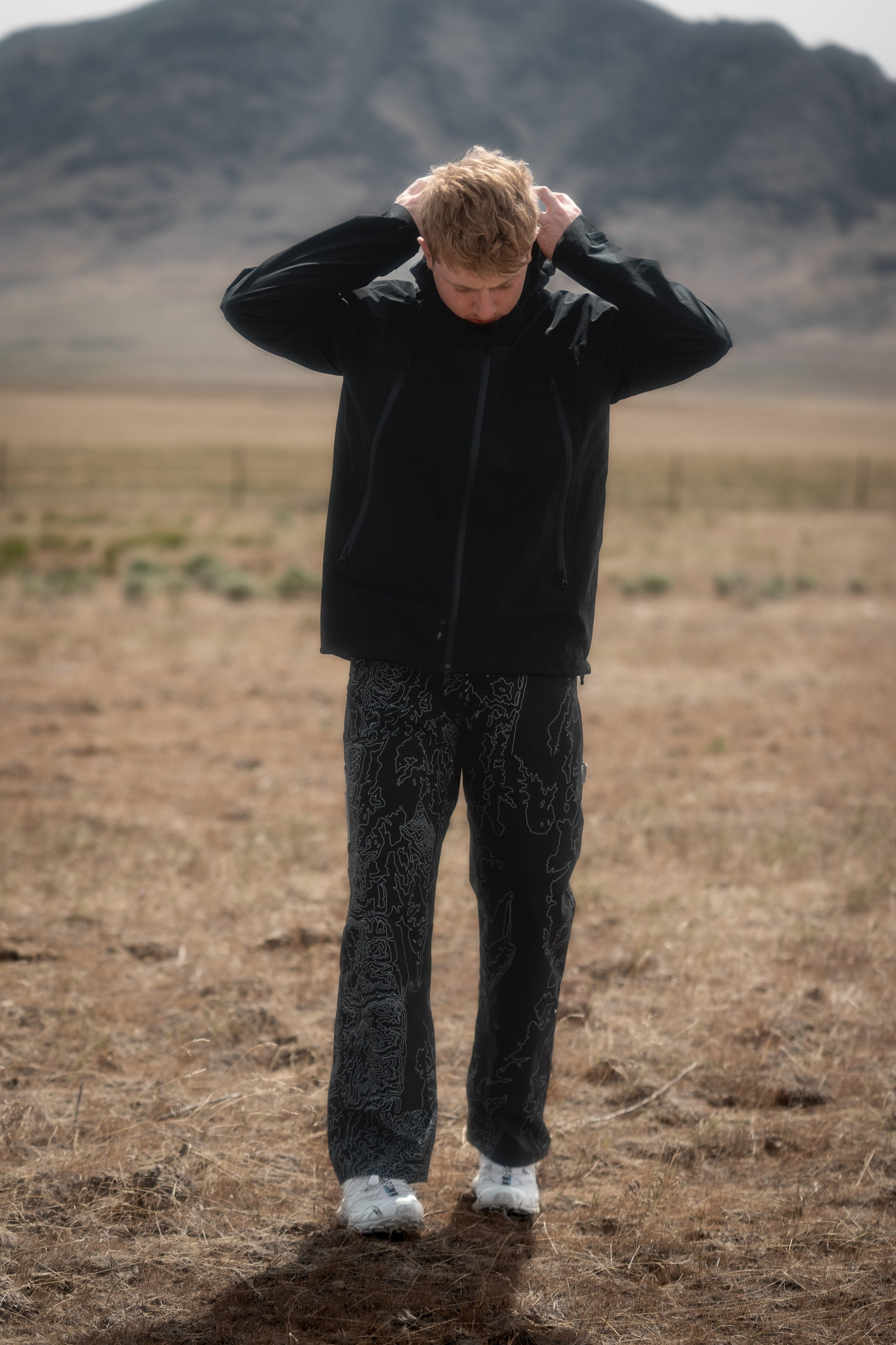 Topography Escape Pant - Black (PREORDER)