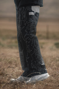 Topography Escape Pant - Black (PREORDER)