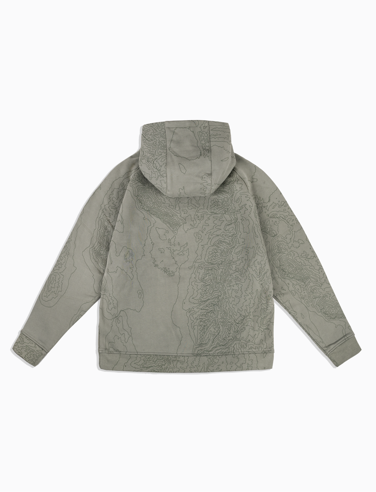 Heavyweight Topography Hoodie [Green] (PREORDER)