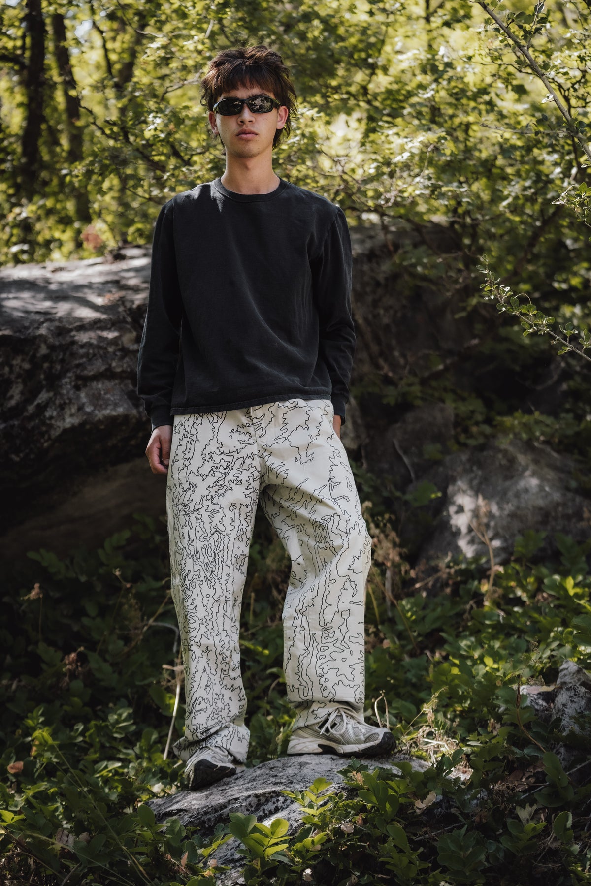TOPOGRAPHY ESCAPE PANT [GRAY]