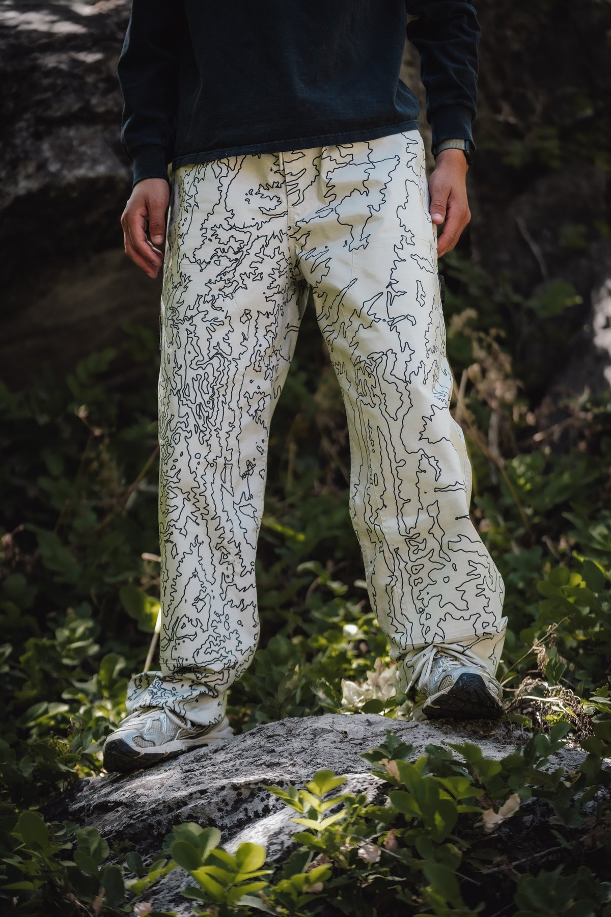 TOPOGRAPHY ESCAPE PANT [GRAY]