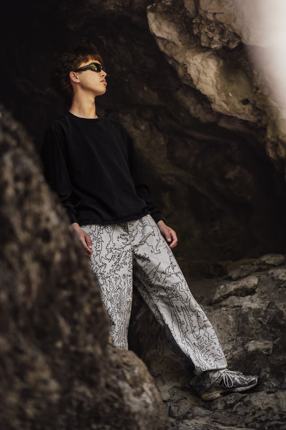 TOPOGRAPHY ESCAPE PANT [GRAY]