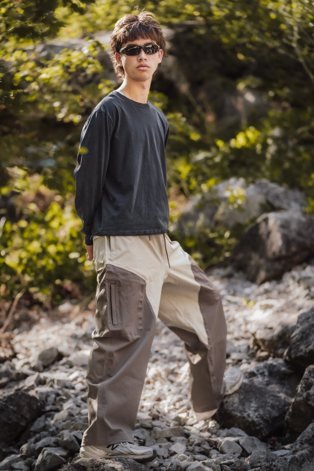 ALPINE SHELL PANT [BROWN]