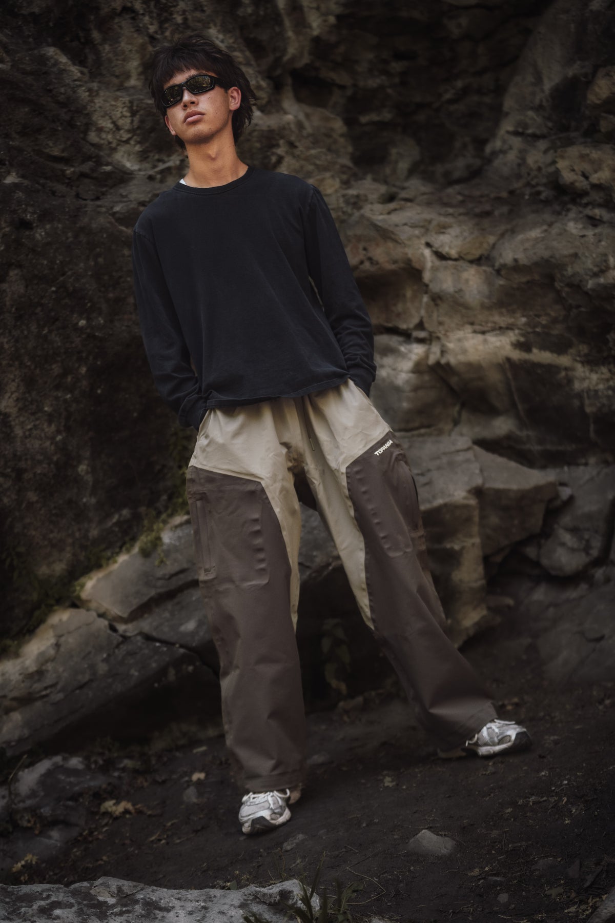 ALPINE SHELL PANT [BROWN]