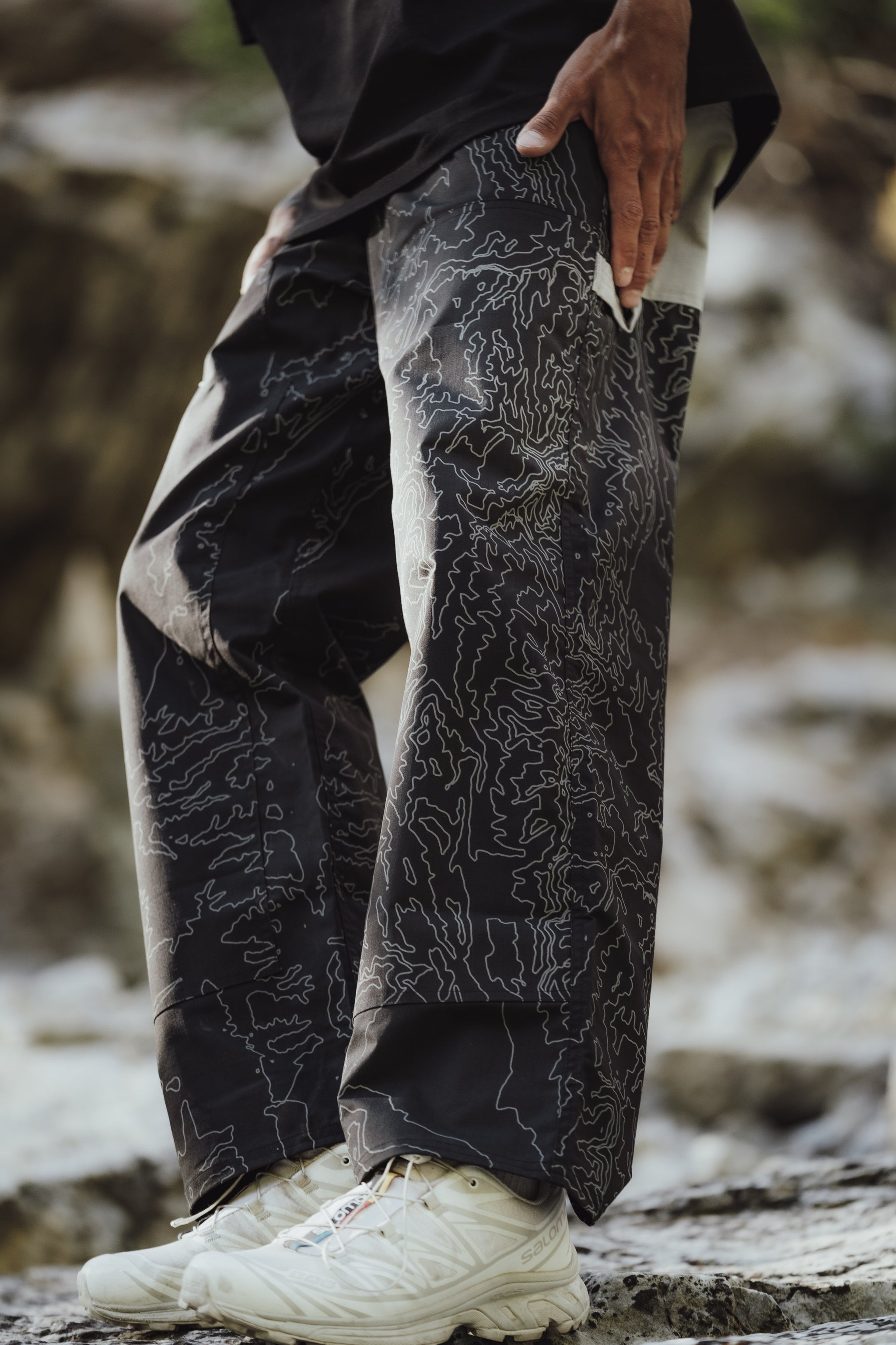 Topography Escape Pant - Black (PREORDER)