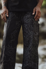 Topography Escape Pant - Black (PREORDER)