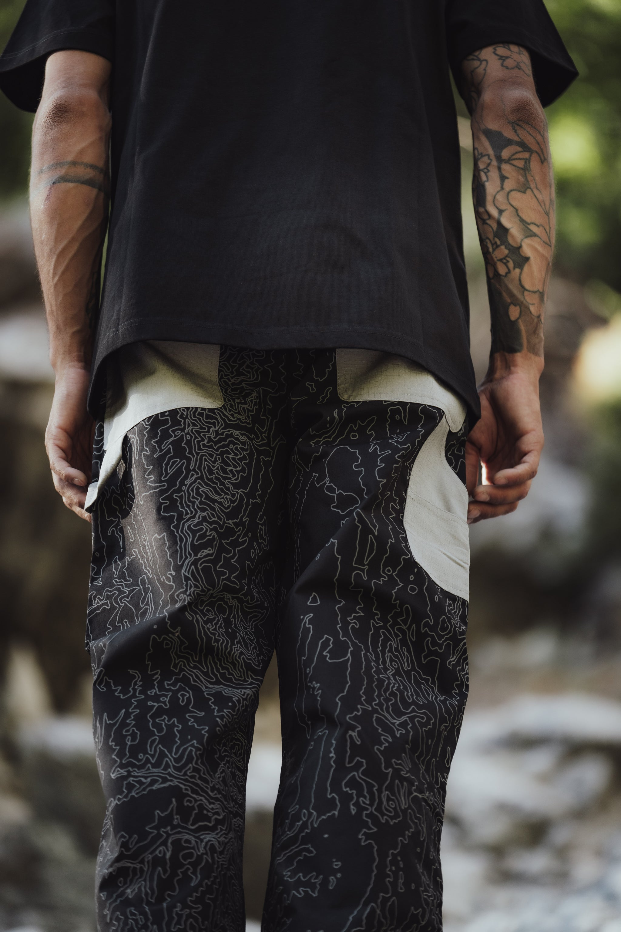 Topography Escape Pant - Black (PREORDER)