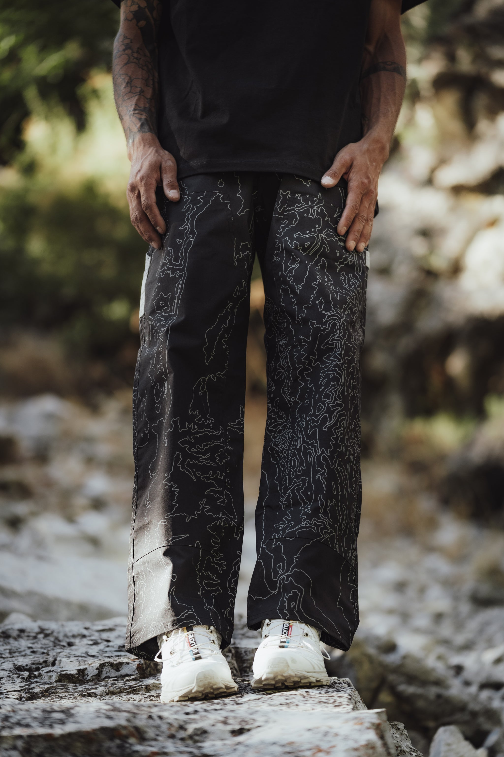 Topography Escape Pant - Black (PREORDER)