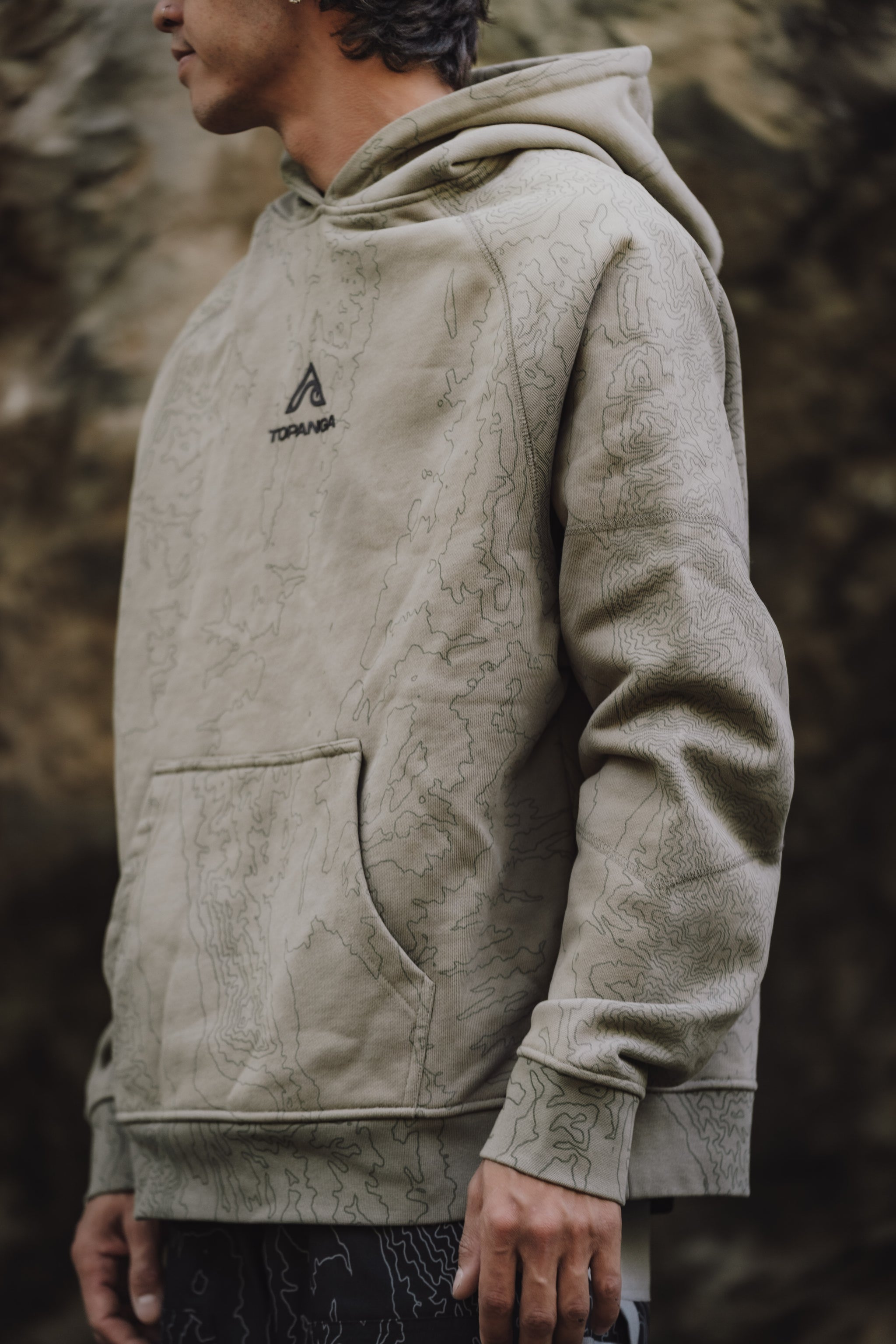 Heavyweight Topography Hoodie [Green] (PREORDER)