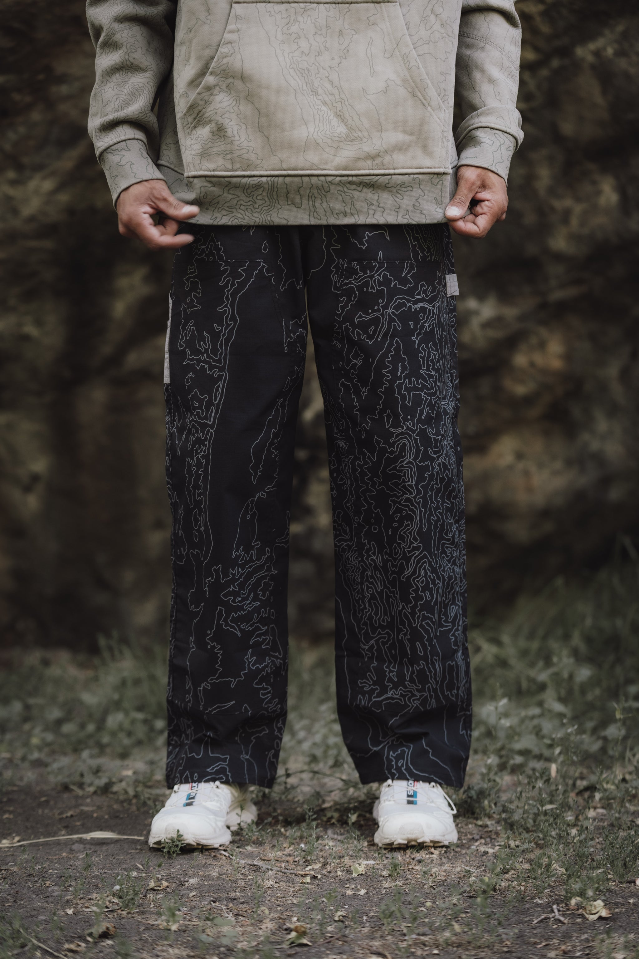 Topography Escape Pant - Black (PREORDER)