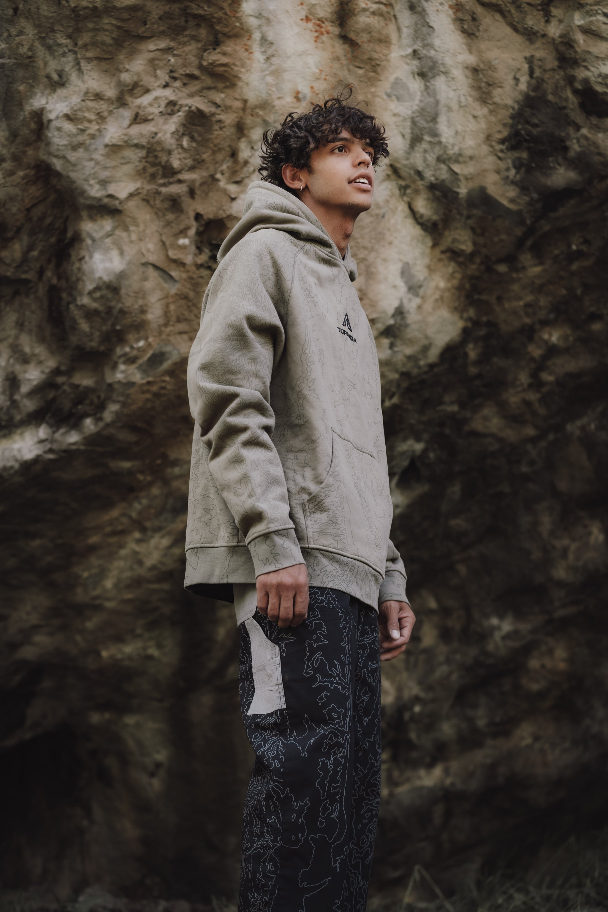 Heavyweight Topography Hoodie [Green] (PREORDER)