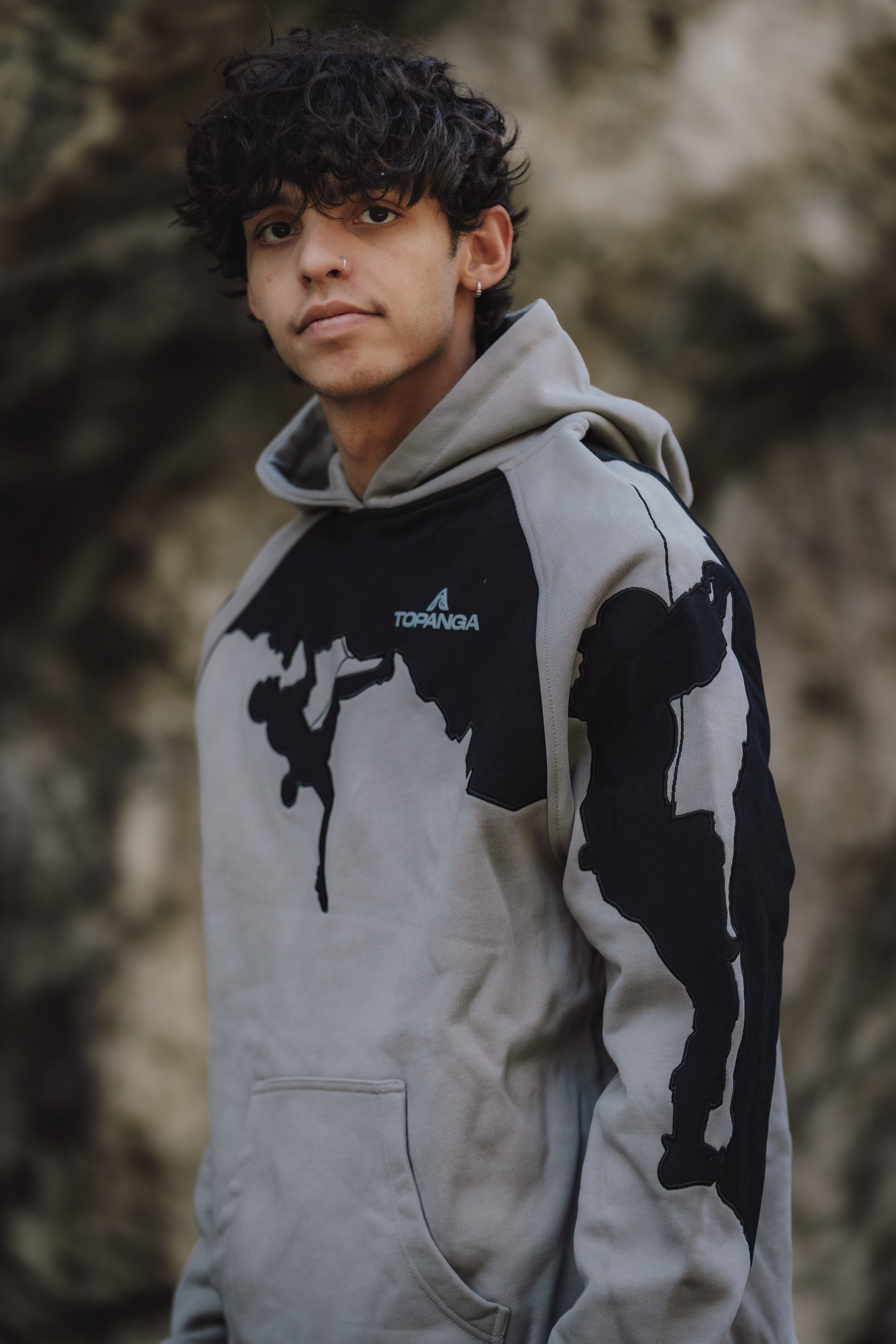 Heavyweight Climber Silhouette Hoodie
