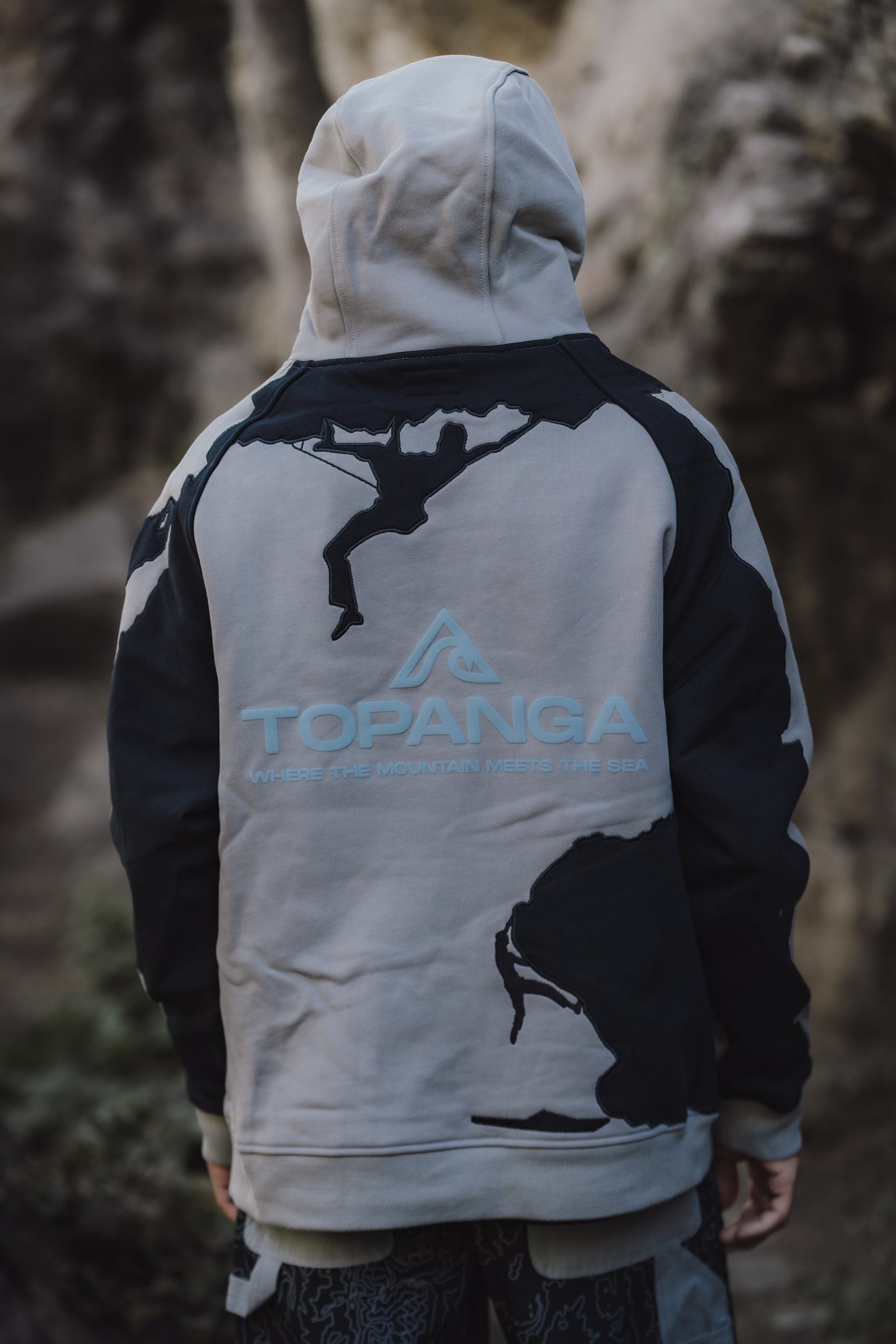 Heavyweight Climber Silhouette Hoodie