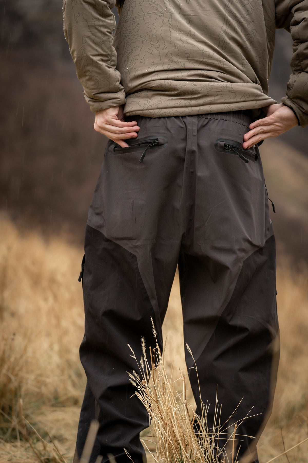 ALPINE SHELL PANT [BLACK]
