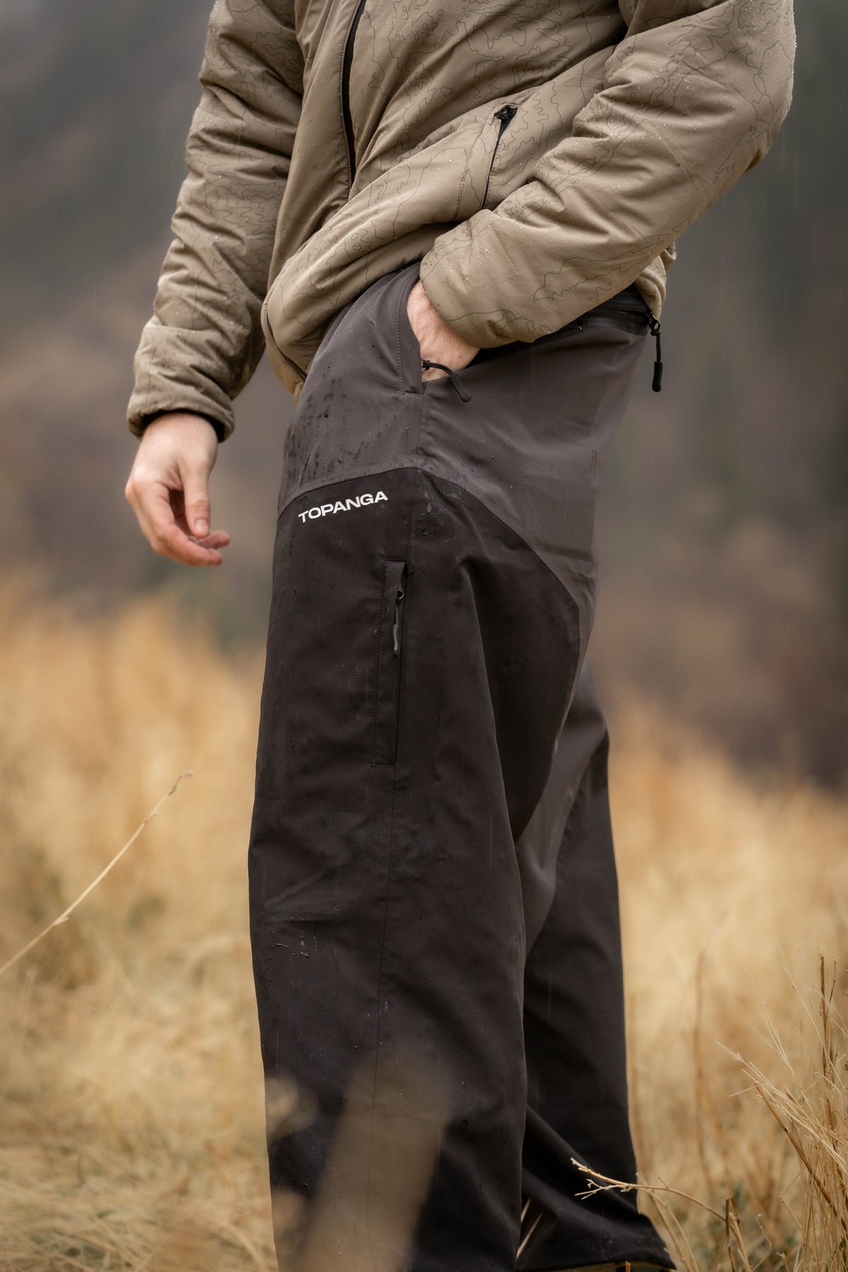 ALPINE SHELL PANT [BLACK]