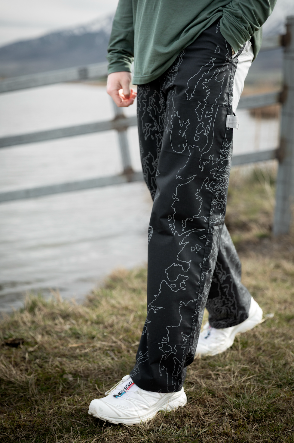 Topography Escape Pant - Black (PREORDER)