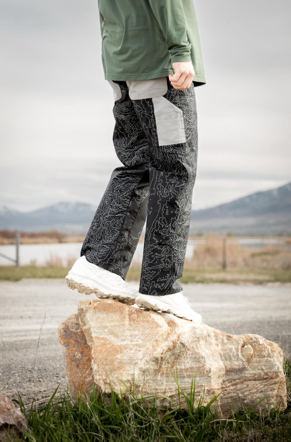 Topography Escape Pant - Black (PREORDER)