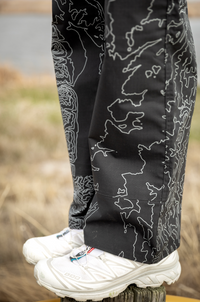 Topography Escape Pant - Black (PREORDER)