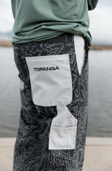 Topography Escape Pant - Black (PREORDER)