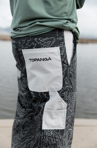 Topography Escape Pant - Black (PREORDER)