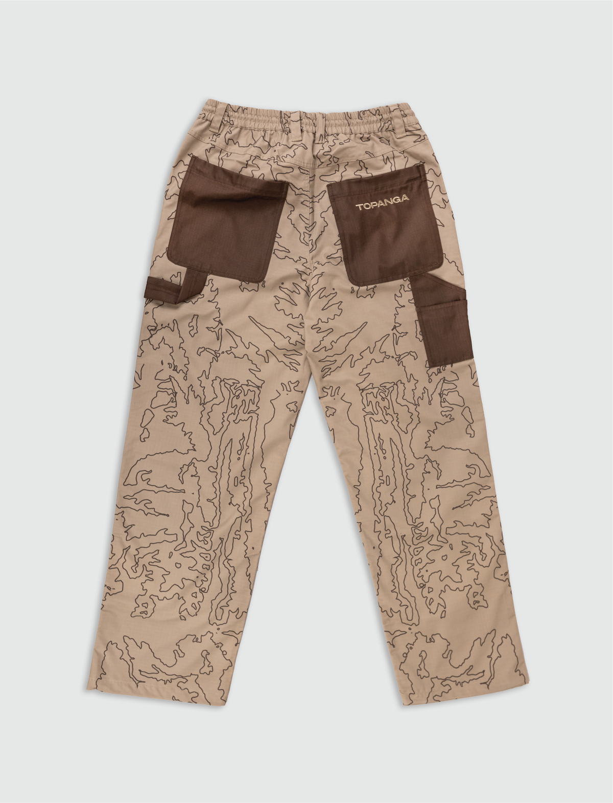 TOPOGRAPHY ESCAPE PANT [BROWN]