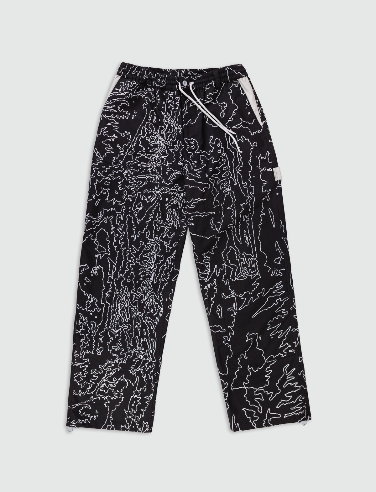 TOPOGRAPHY ESCAPE PANT [BLACK]