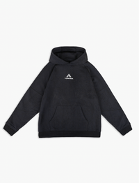 Heavyweight Topography Hoodie [Black]