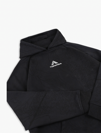 Heavyweight Topography Hoodie [Black]
