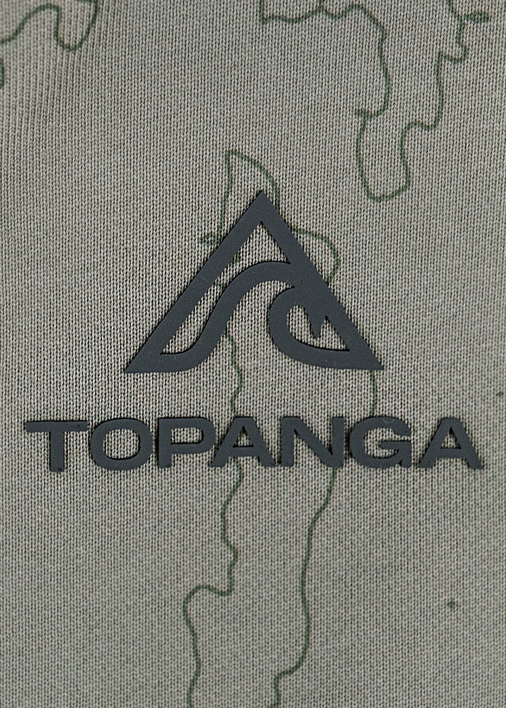 Heavyweight Topography Hoodie [Green] (PREORDER)