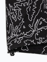 SNOW HOODIE [BLACK TOPO]