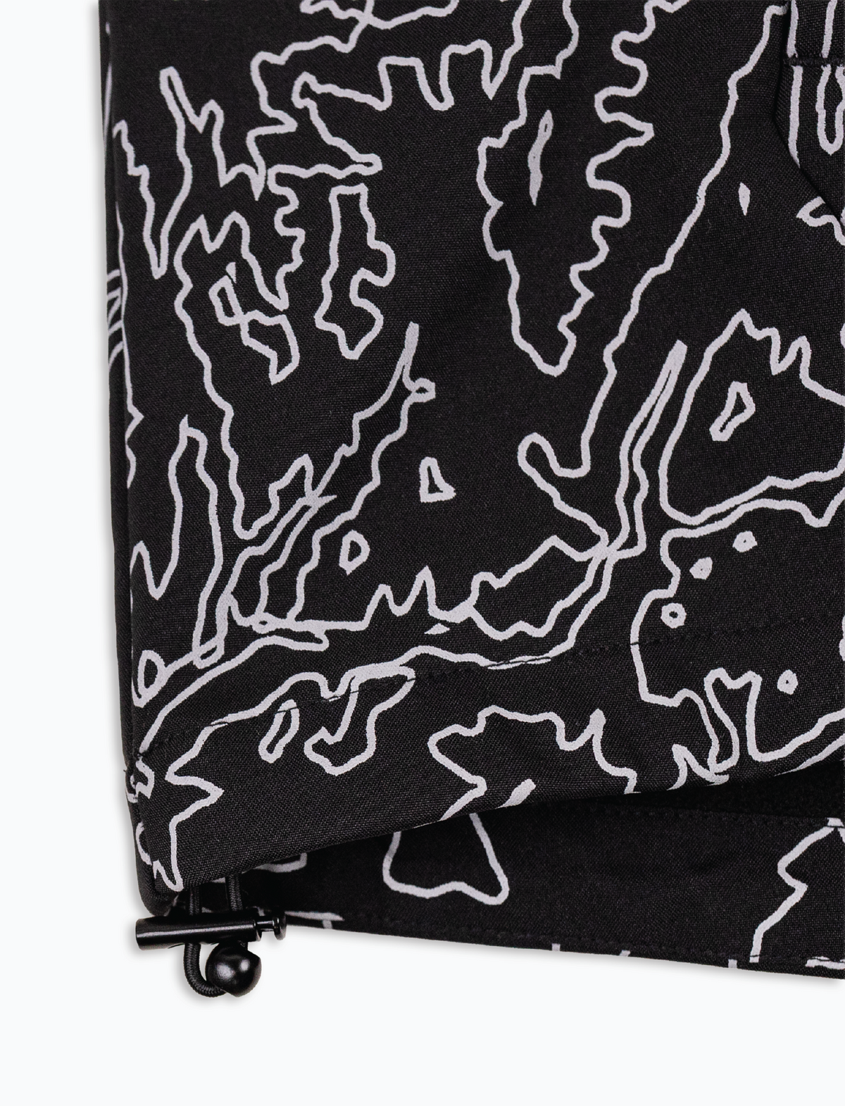 SNOW HOODIE [BLACK TOPO]