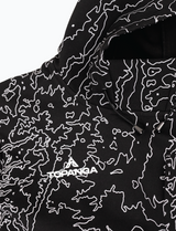 SNOW HOODIE [BLACK TOPO]