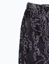 BAGGY SNOW PANTS [BLACK TOPO]