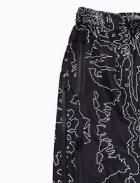 BAGGY SNOW PANTS [BLACK TOPO]
