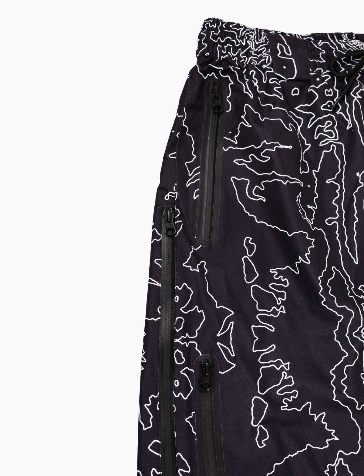 BAGGY SNOW PANTS [BLACK TOPO]