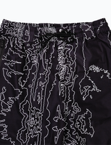 BAGGY SNOW PANTS [BLACK TOPO]